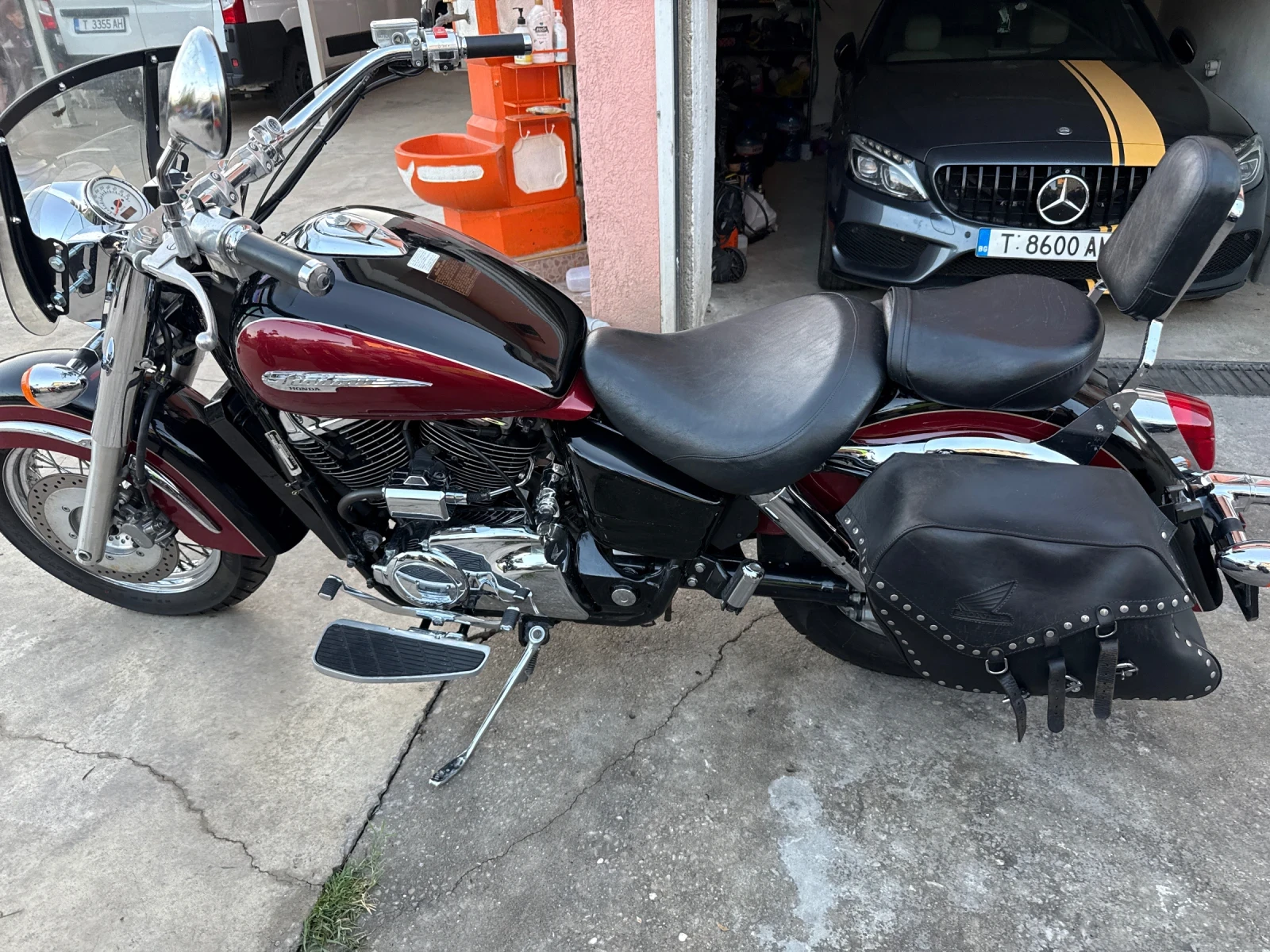Honda Shadow C3 Aero A2, снимка 11 - Мотоциклети и мототехника - 56358738