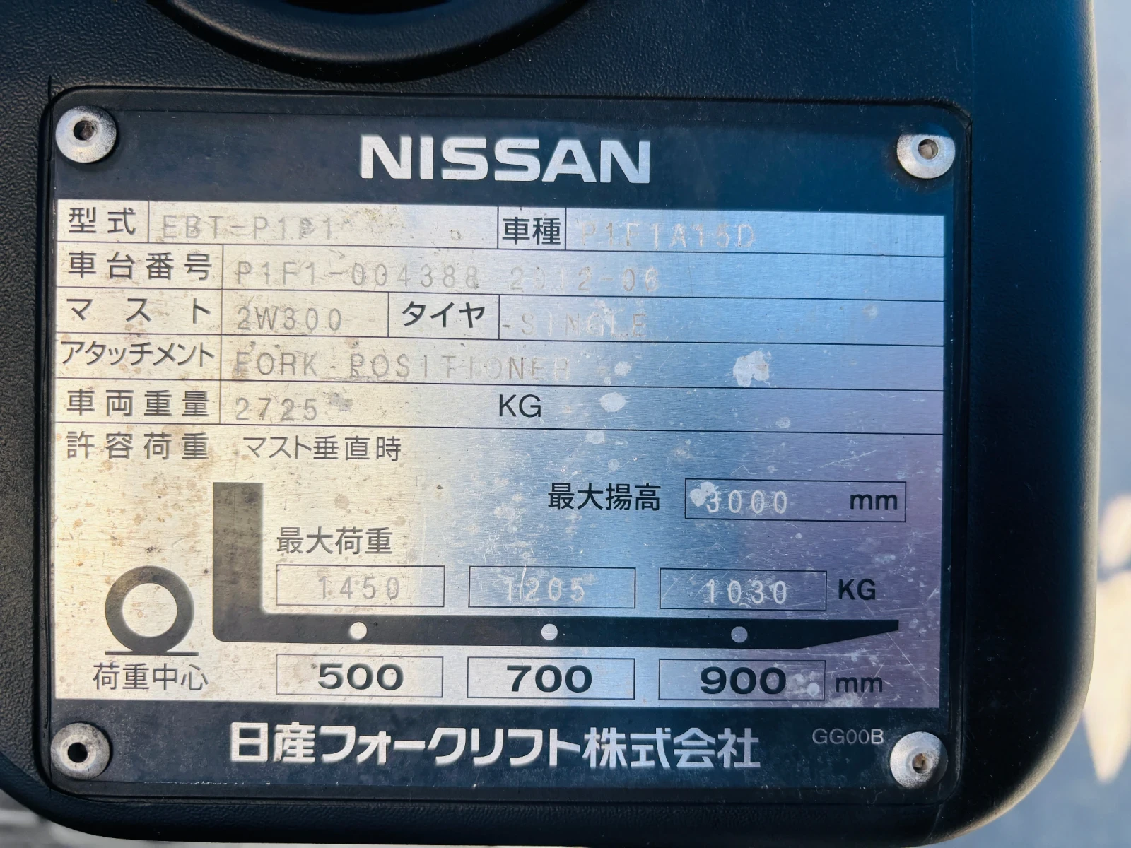 Мотокар Nissan Автомат, виличен позиционер, снимка 7 - Индустриална техника - 54648637
