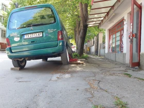 Citroen Peugeot Partner задна броня цвят KRZD, снимка 2