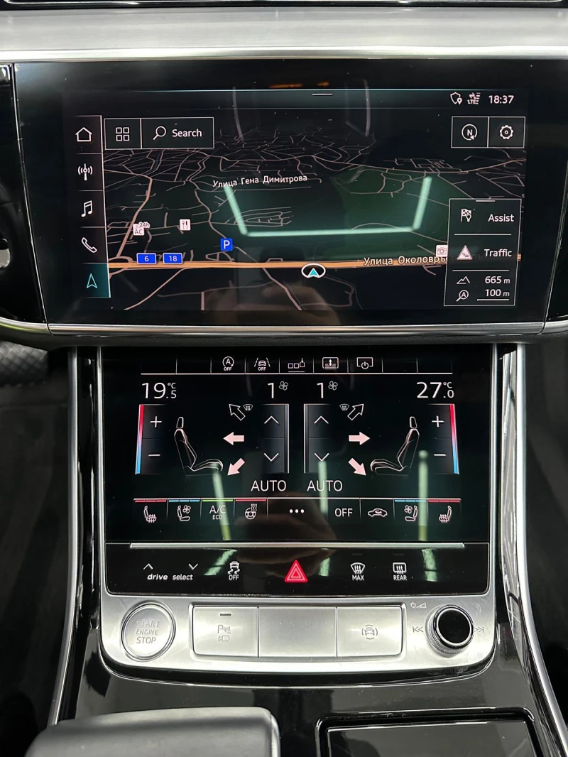 Audi A8 55TFSI* Закупен НОВ* СЕРВИЗ АУДИ* * , снимка 14 - Автомобили и джипове - 49851312