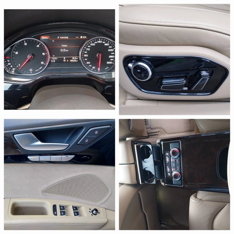 Audi A8 4.2TDI/V8/Bose/Matrix/Quattro/Euro6B, снимка 10 - Автомобили и джипове - 52938030