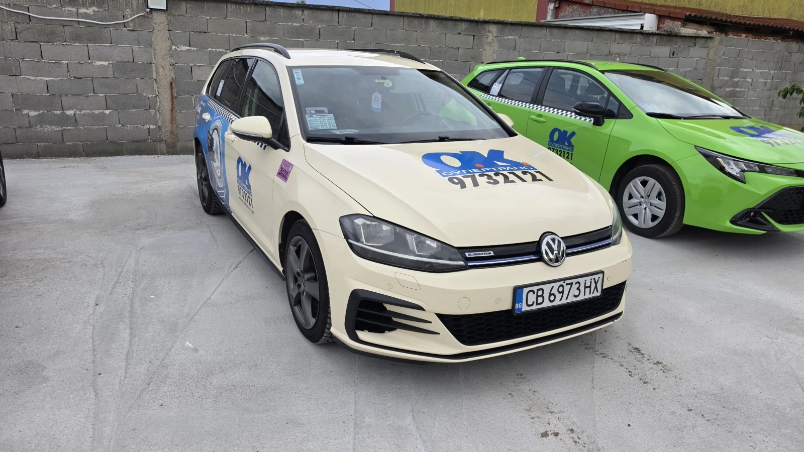 VW Golf 1.5 метан