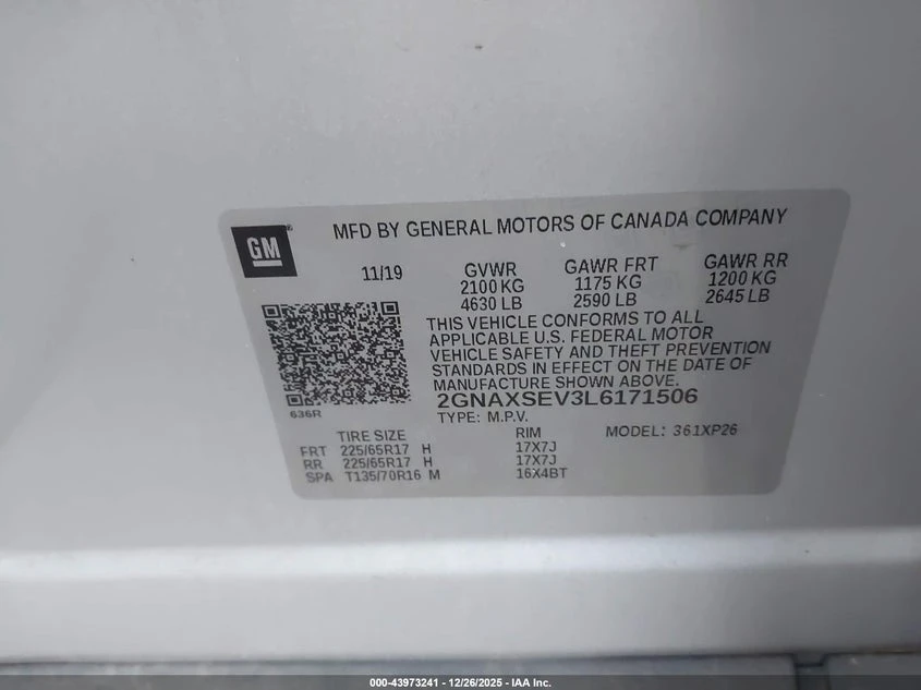 Chevrolet Equinox 1.5l Awd Ls - изображение 9