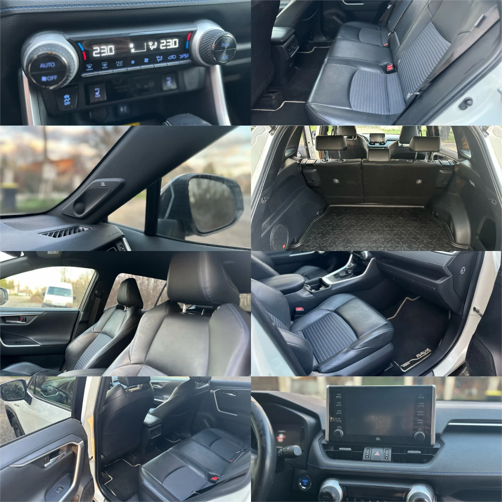 Toyota Rav4 2.5 Hybrid STYLE FULL екстри ПОДНОВЕНА ГАРАНЦИЯ, снимка 15 - Автомобили и джипове - 54102594