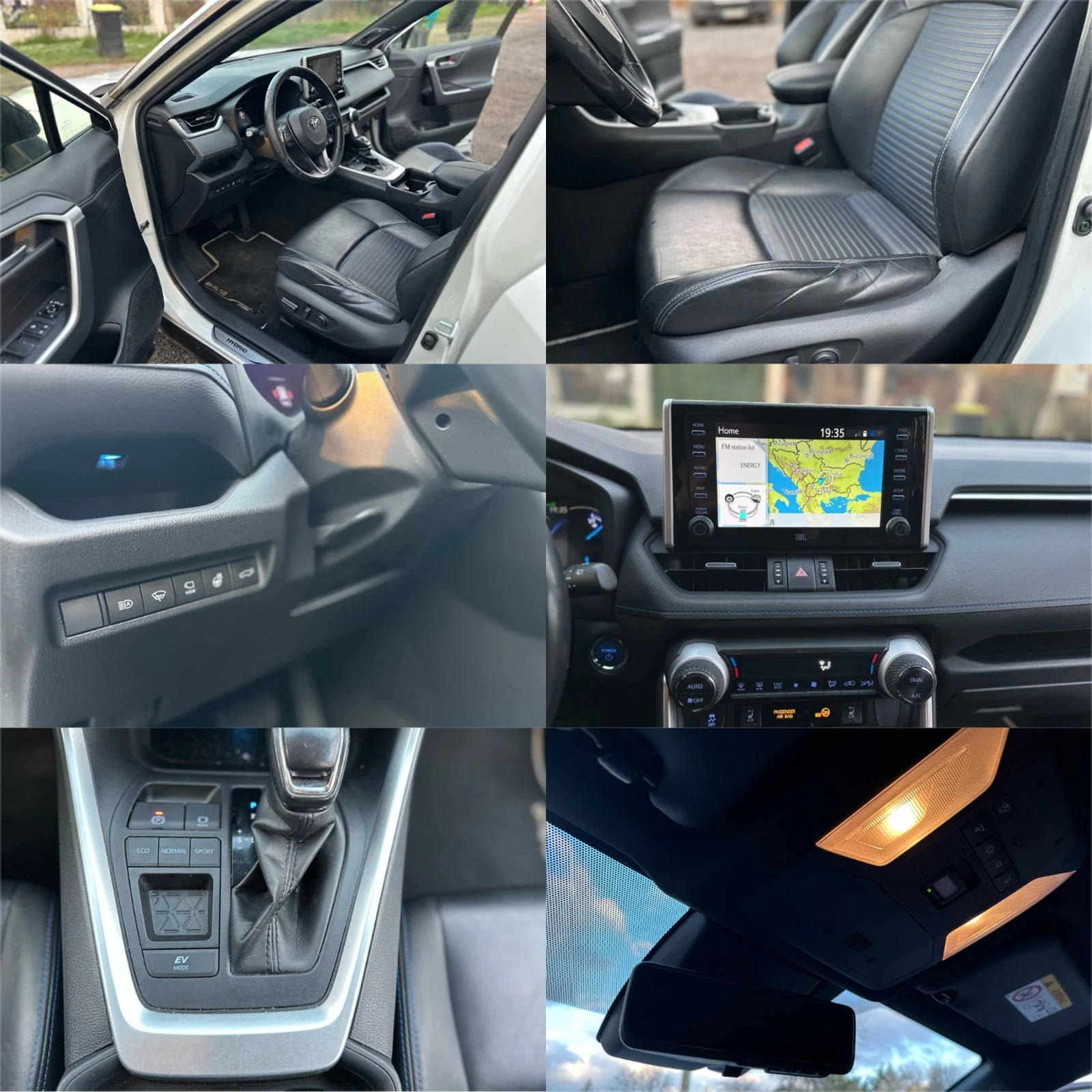 Toyota Rav4 2.5 Hybrid STYLE FULL екстри ПОДНОВЕНА ГАРАНЦИЯ, снимка 14 - Автомобили и джипове - 54102594