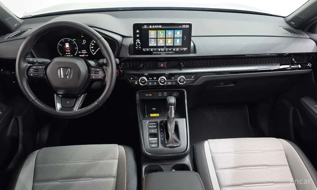 Honda Cr-v * 2.0 Hybrid Touring 4WD * Бял Салон * , снимка 7 - Автомобили и джипове - 56196182