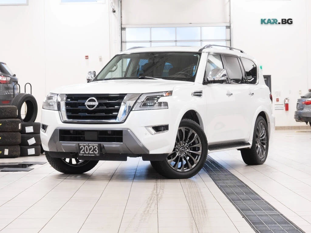Nissan Armada Platinum 4WD* * 360cam* * Distronic* * , снимка 2 - Автомобили и джипове - 56742371
