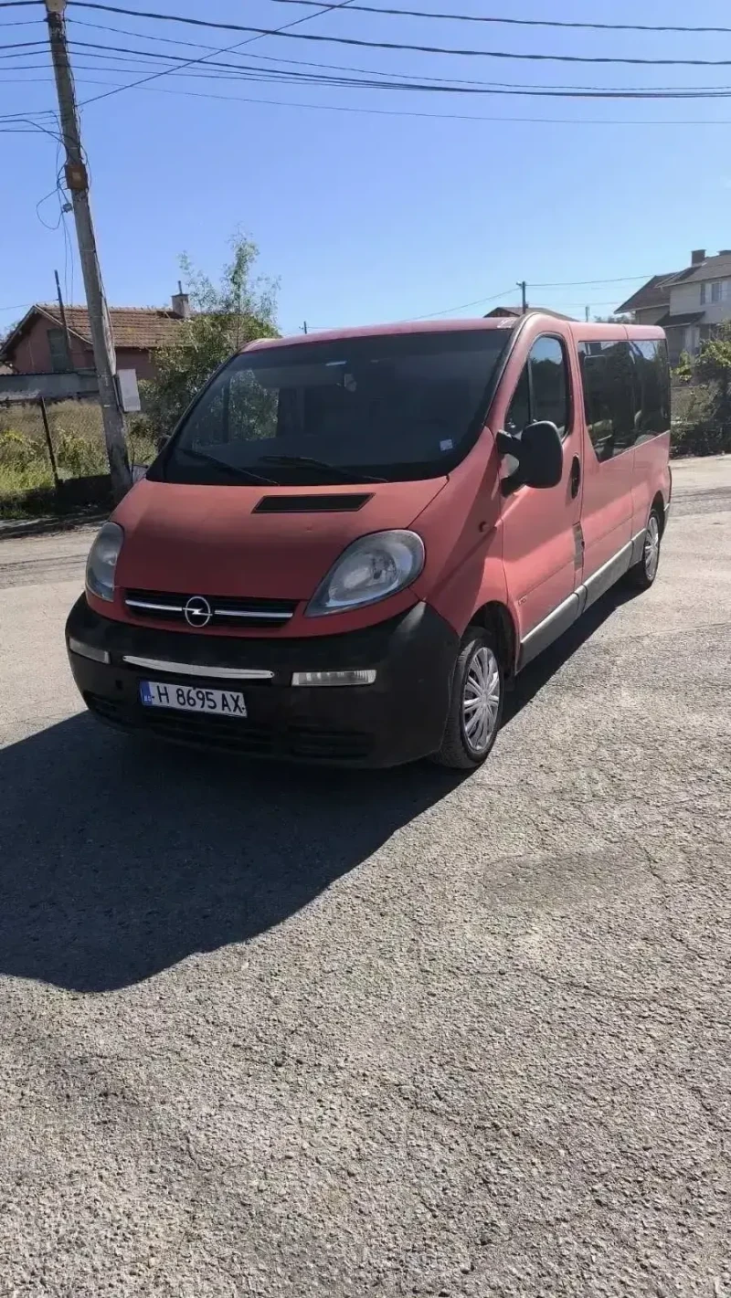 Opel Vivaro, снимка 1 - Бусове и автобуси - 47424542