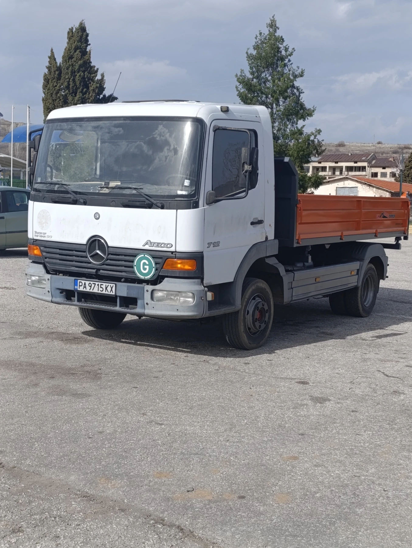 Mercedes-Benz Atego Самосвал , снимка 1