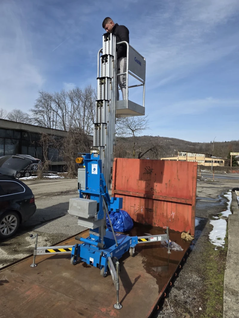 Автовишка Друга марка GENIE AWP 30S, снимка 5 - Индустриална техника - 53537256