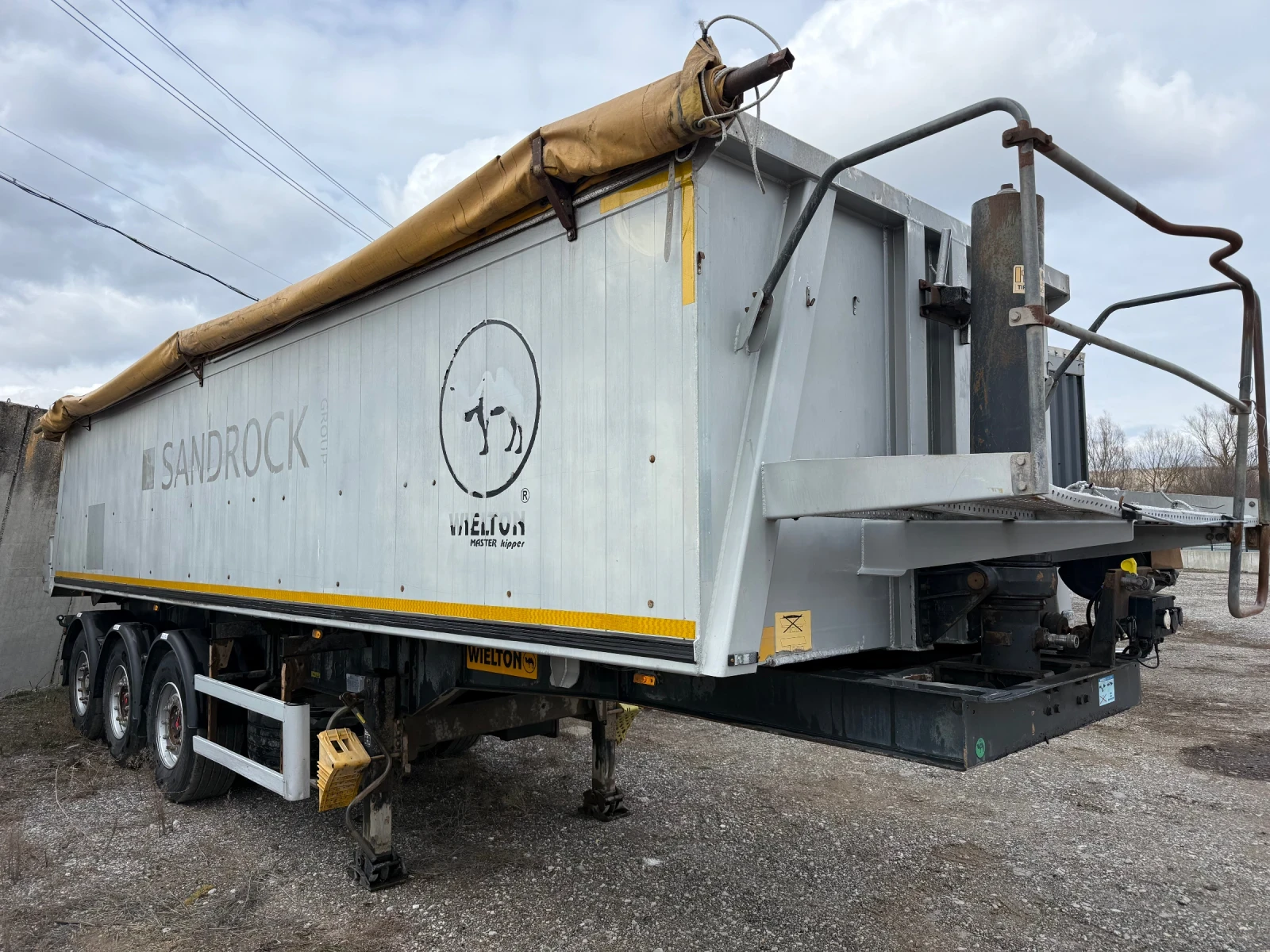 Полуремарке Wielton 33/А/К, снимка 2 - Ремаркета - 53962896