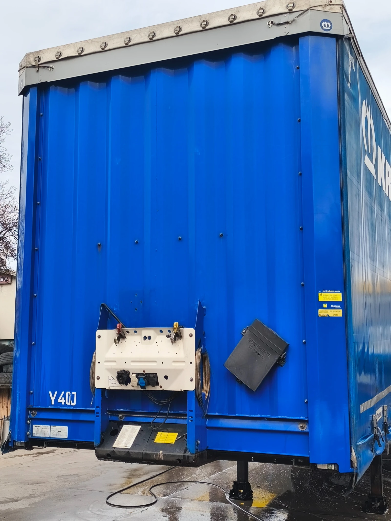 Полуремарке Krone, снимка 4 - Ремаркета - 54128430