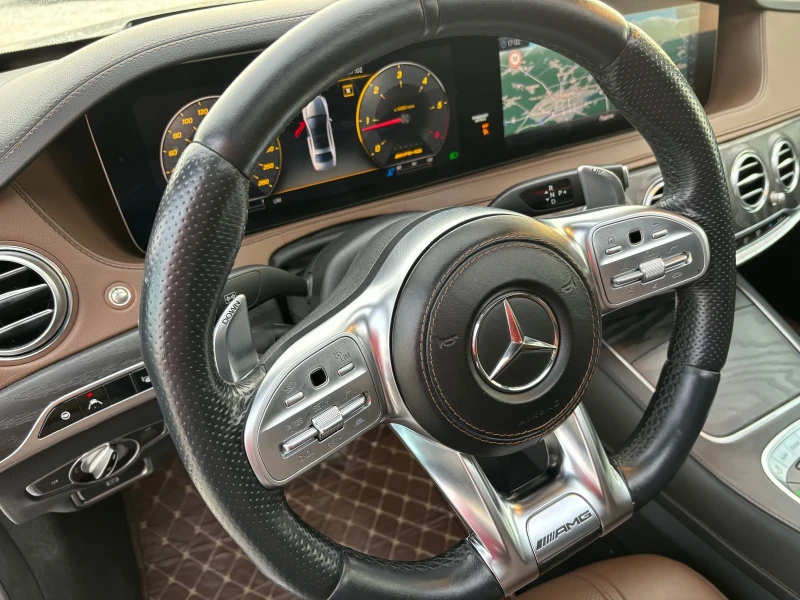 Mercedes-Benz S 350 AMG, Long, Burmeister, Panorama, 4Matik, Full, снимка 7 - Автомобили и джипове - 47393244