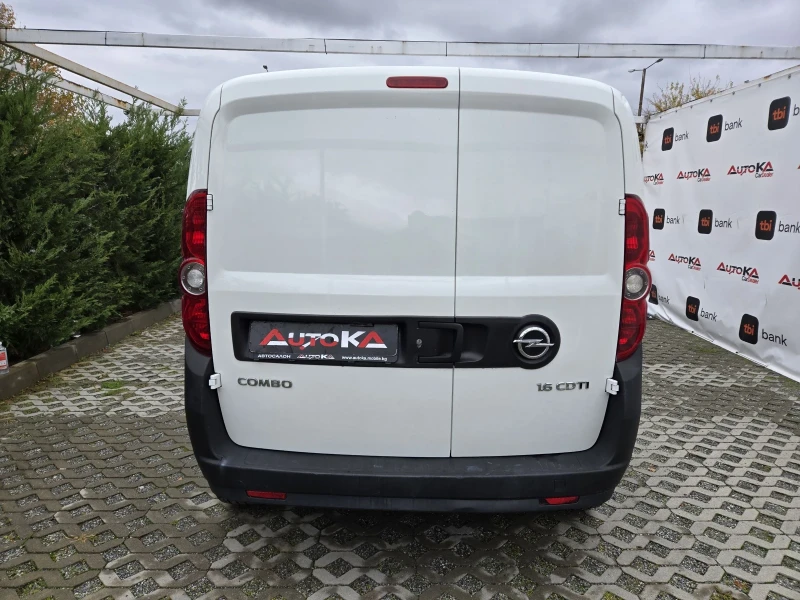 Opel Combo 1.6CDTI-105кс= MAXI= 6СКОРОСТИ= КЛИМАТИК, снимка 4 - Автомобили и джипове - 52841260