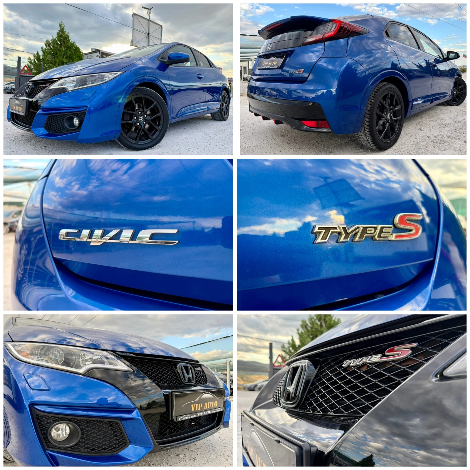 Honda Civic TYPE-S 1.8i-VTEC SPORT NAVI TOP FULL, снимка 17 - Автомобили и джипове - 55743972