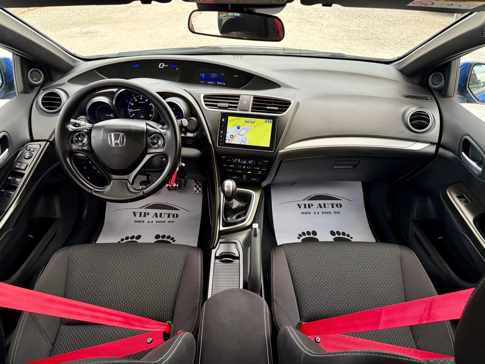 Honda Civic TYPE-S 1.8i-VTEC SPORT NAVI TOP FULL, снимка 11 - Автомобили и джипове - 55743972