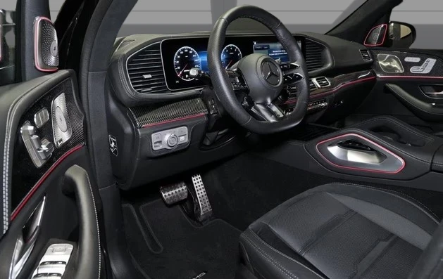 Mercedes-Benz GLS 63 AMG 4Matic+ = Night Package = Carbon Гаранция, снимка 4 - Автомобили и джипове - 54760830