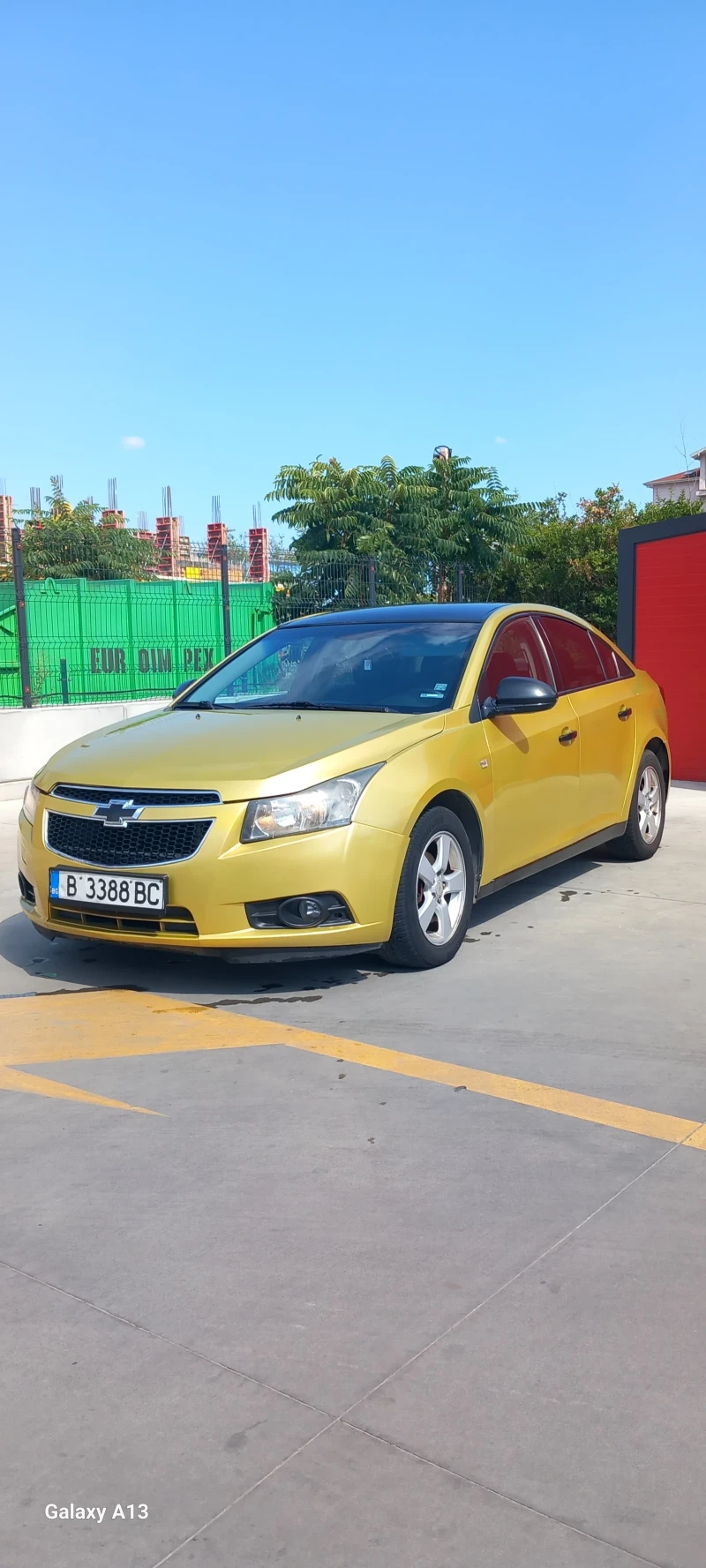 Chevrolet Cruze 1.6i Газ 