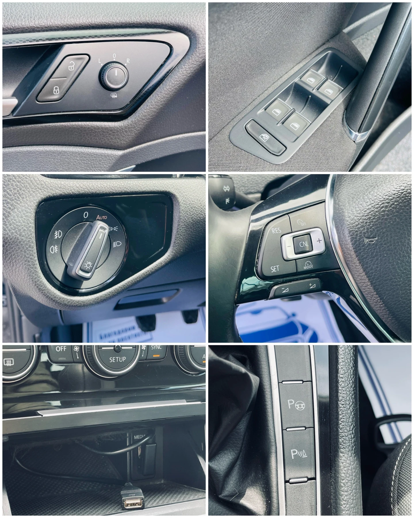 VW Golf 2.0 TDI Highline * Full LED* Сервизна история* , снимка 13 - Автомобили и джипове - 54383709
