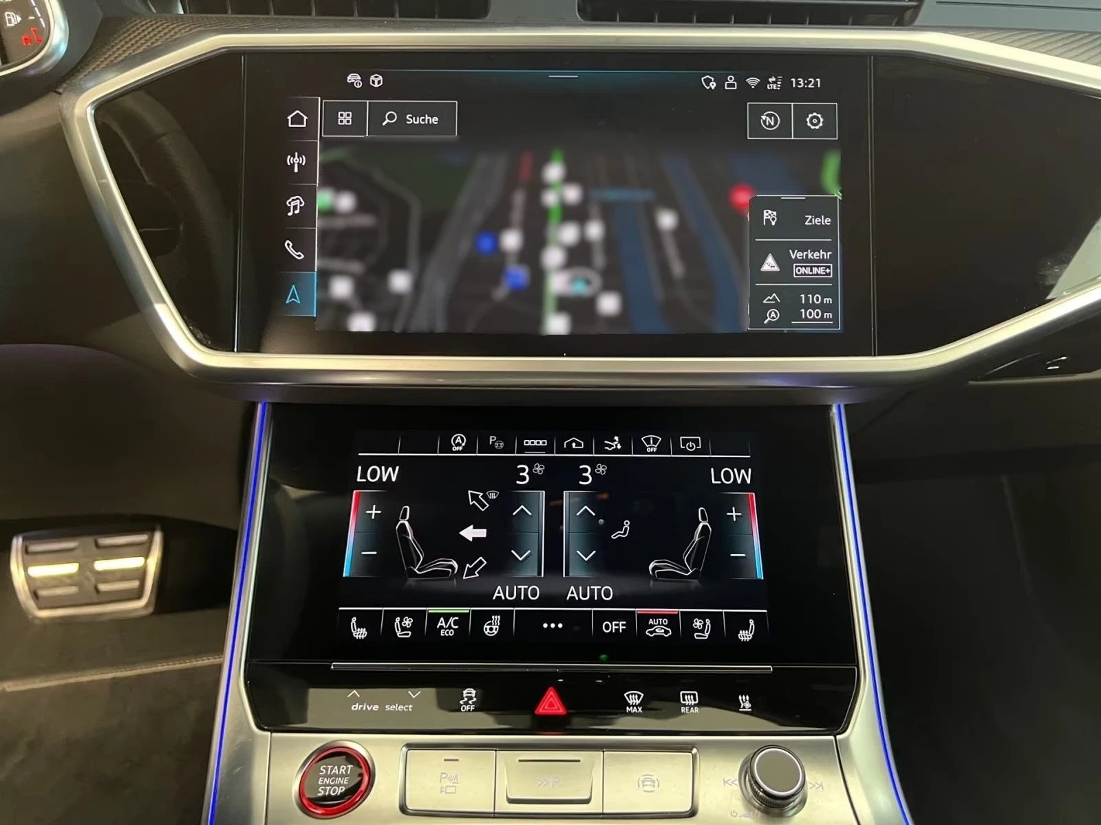 Audi S7 3.0 TDI / HUD / MATRIX / PANO / B&O / 360 / AIR / , снимка 8 - Автомобили и джипове - 55350455