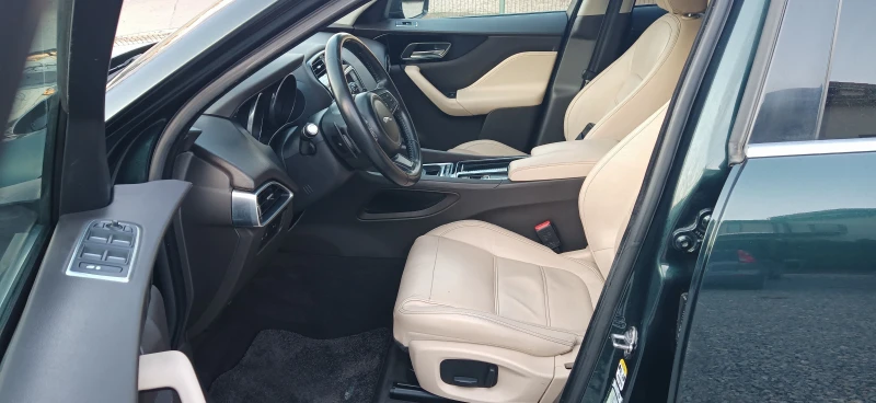Jaguar F-PACE EXCLUSIVE/Кожа/Нави/LED/KEYLESS, снимка 10 - Автомобили и джипове - 53446301
