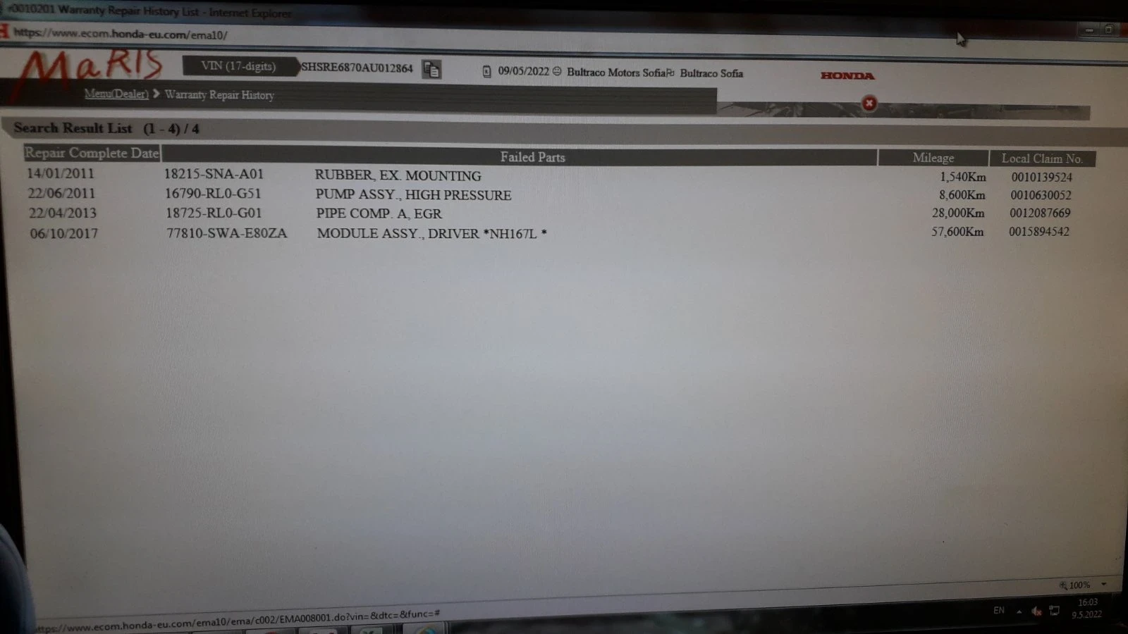 Honda Cr-v 2.2 idtec. executive. autom. face | Mobile.bg   13