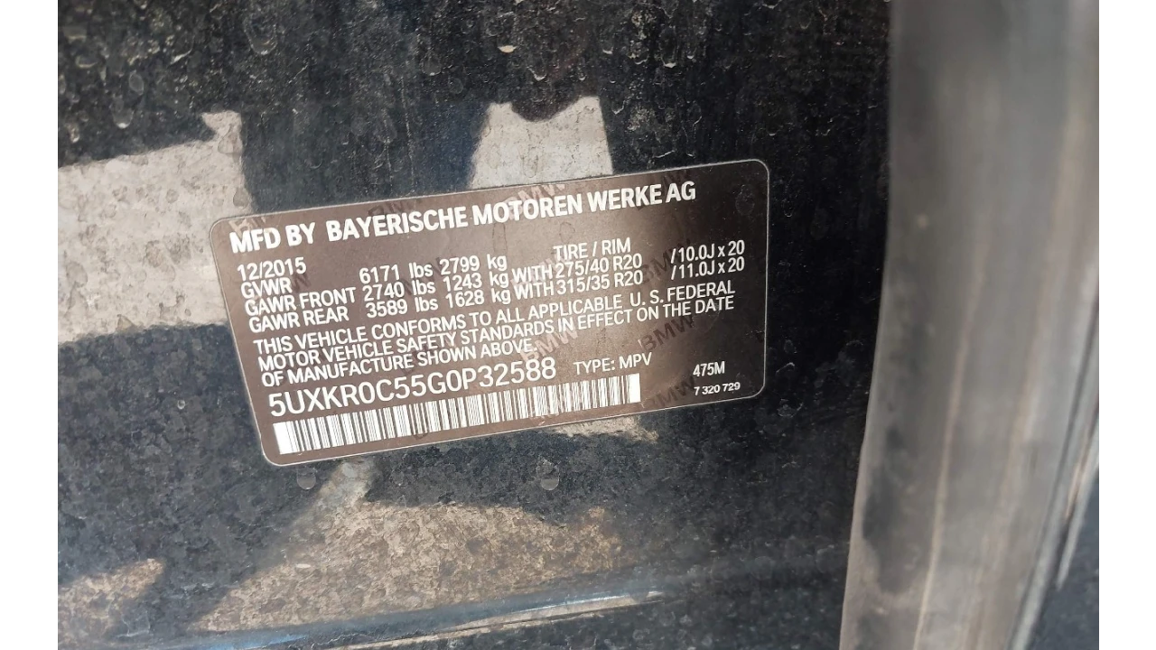 BMW X5 4X4 XDRIVE 35I, снимка 14 - Автомобили и джипове - 54410530