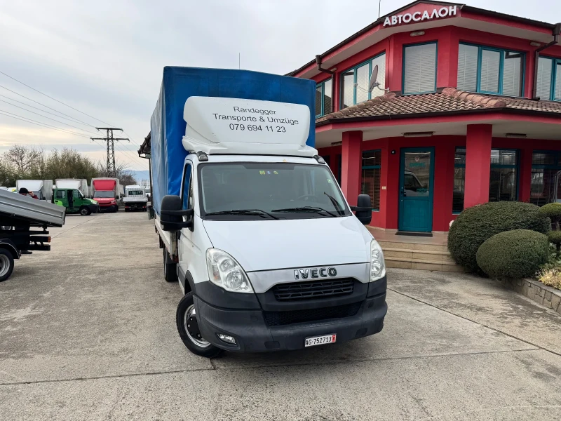 Iveco Daily 35c21* 3.0HTP* Климатик* Падащ борд, снимка 3 - Бусове и автобуси - 48041533