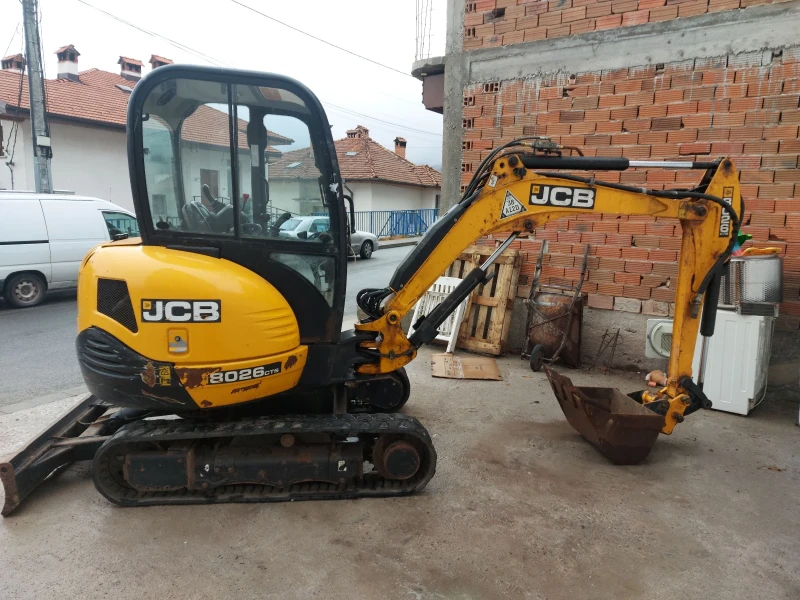 Багер JCB 8026, снимка 1 - Индустриална техника - 48171350