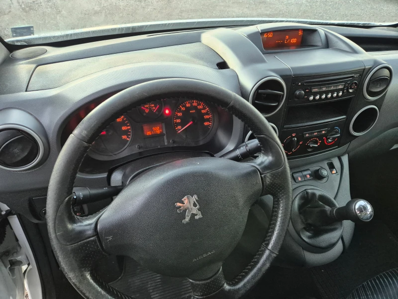 Peugeot Partner МАКСИ-1.6 HDI-3-МЕСТА, снимка 12 - Автомобили и джипове - 48089486