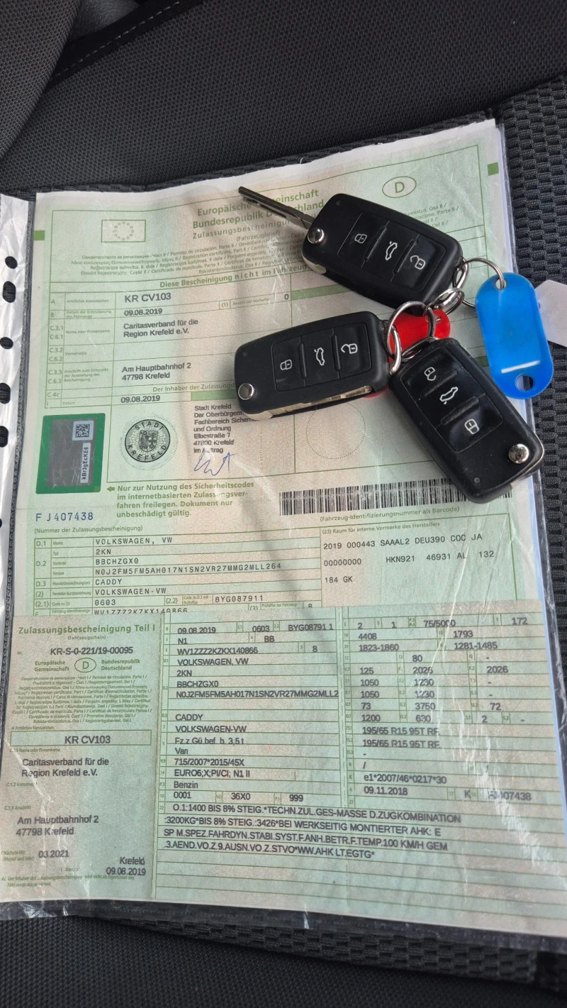 VW Caddy 1000TSI, снимка 6 - Автомобили и джипове - 51538861