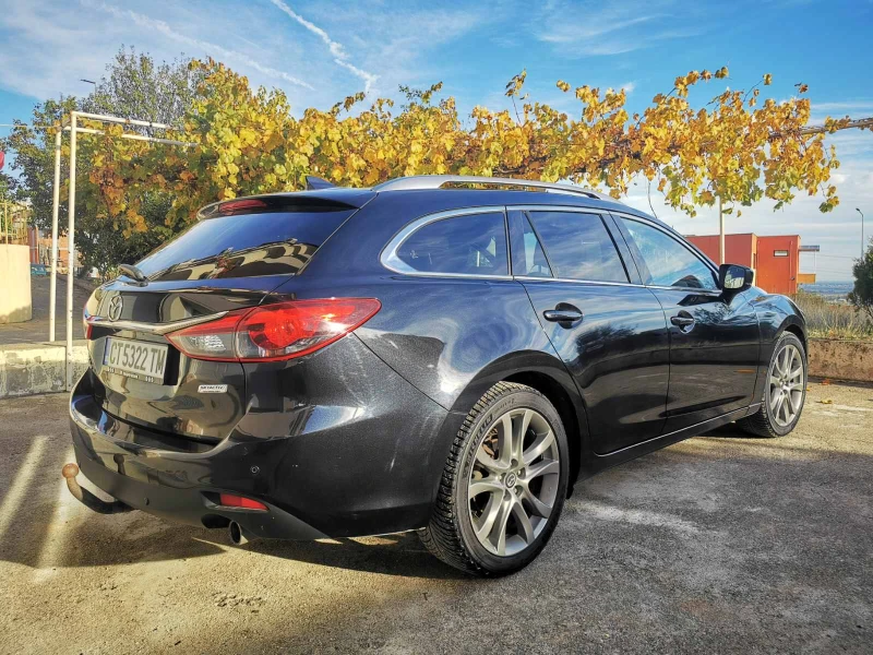 Mazda 6 2.2D, 4x4-AWD, Black Edition, снимка 6 - Автомобили и джипове - 52441479