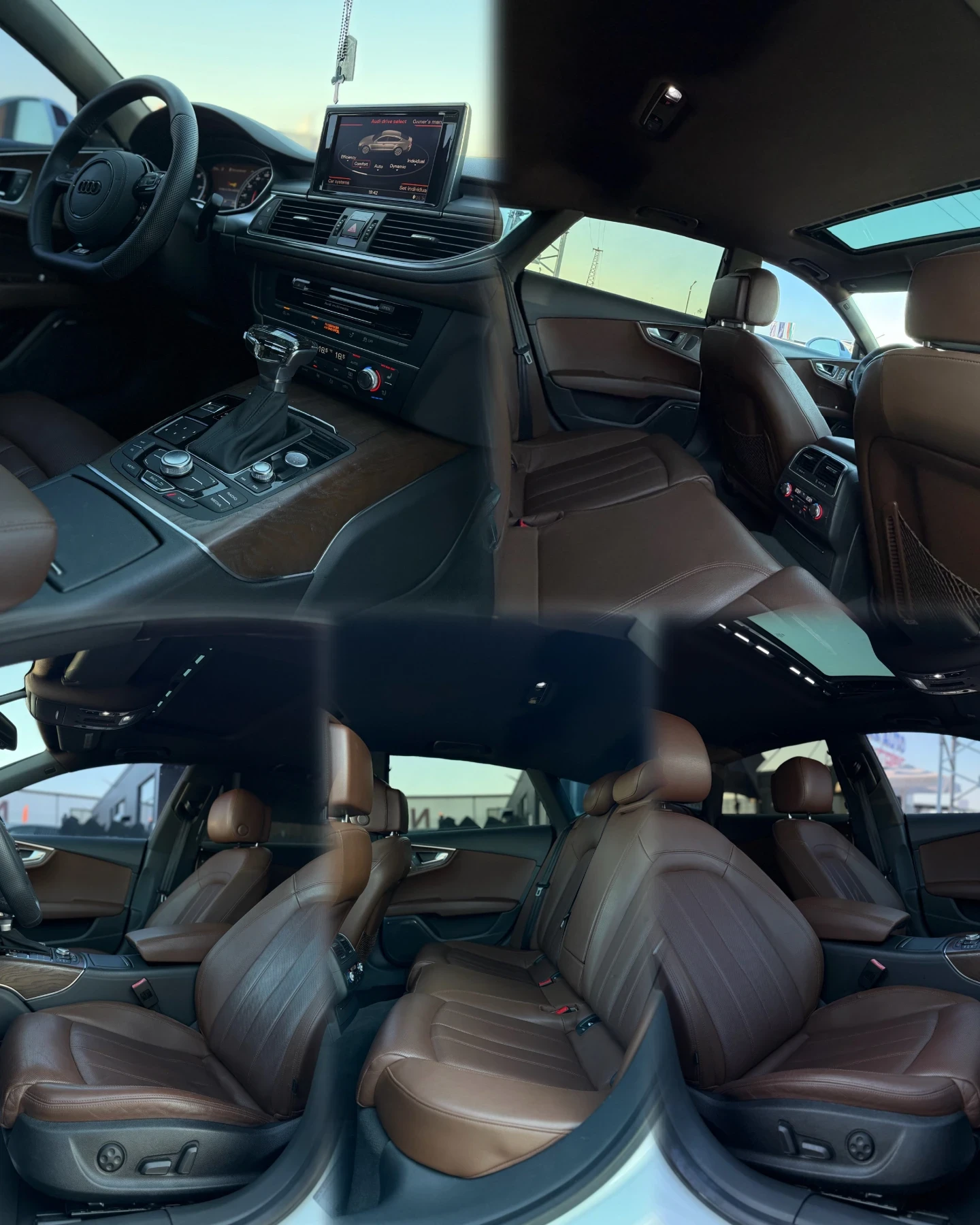 Audi A7 * S Line* 3.0TFSI* 8ZF* , снимка 11 - Автомобили и джипове - 55630527