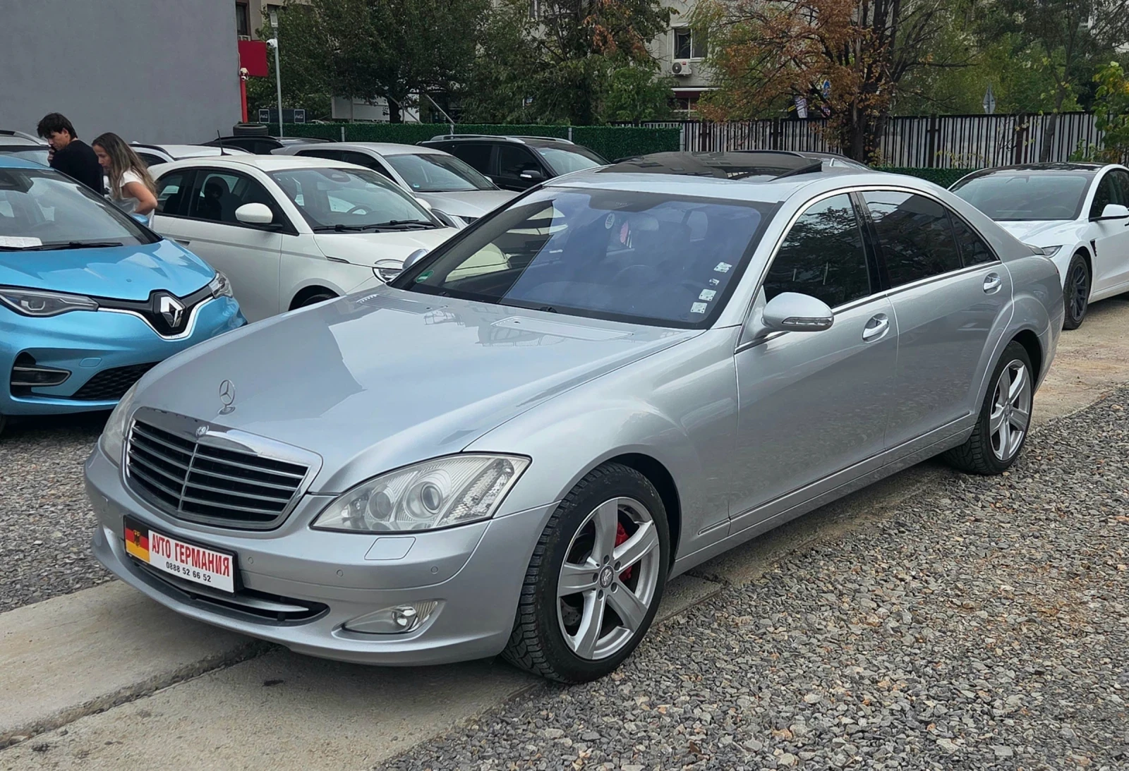 Mercedes-Benz S 420 AMG/V8/Шибедах/HarmanKardon, снимка 7 - Автомобили и джипове - 56166504