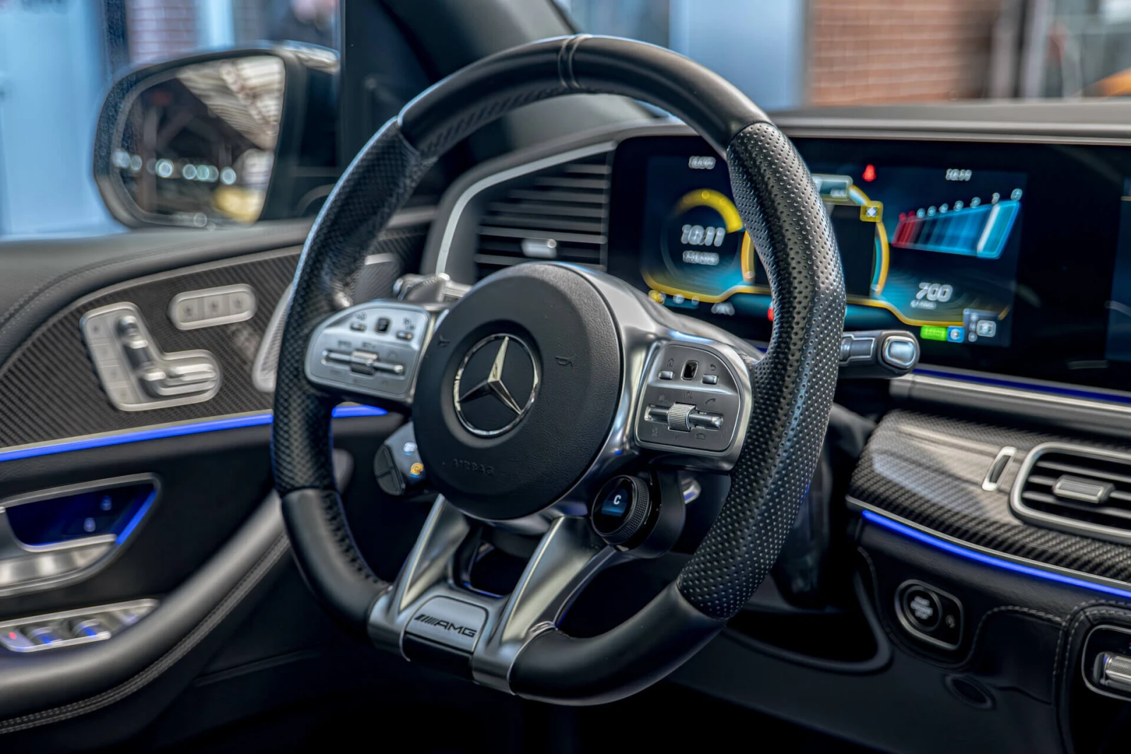 Mercedes-Benz GLE 53 4MATIC AMG/Панорама/Обдухване/Карбон/Burmester - изображение 9