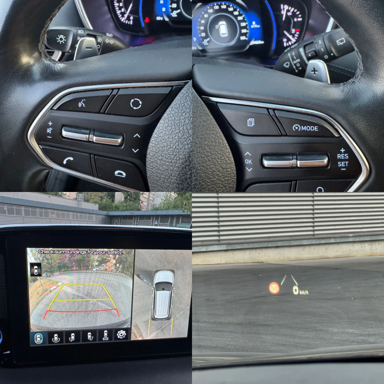 Hyundai Santa fe 2.2CRDI 4WD PREMIUM, снимка 11 - Автомобили и джипове - 55846105