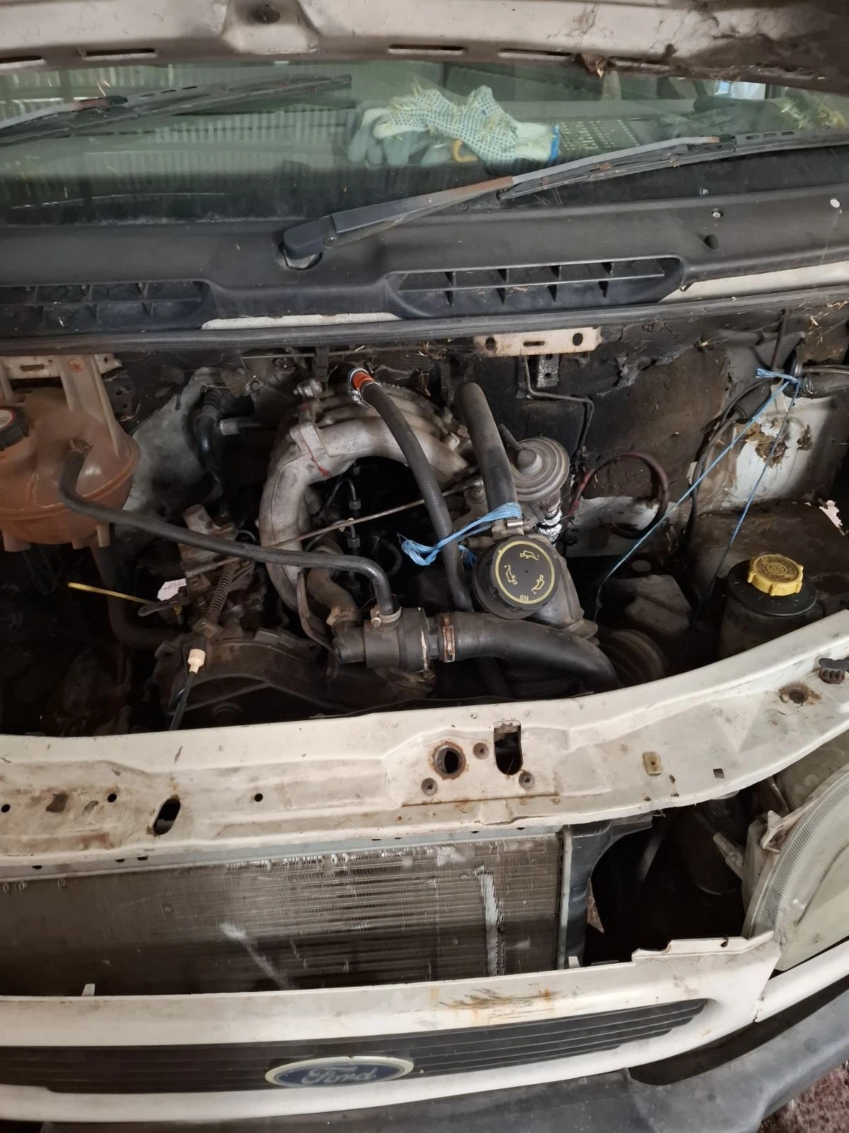 Ford Transit 2.5D самосвал, снимка 5 - Бусове и автобуси - 56347176