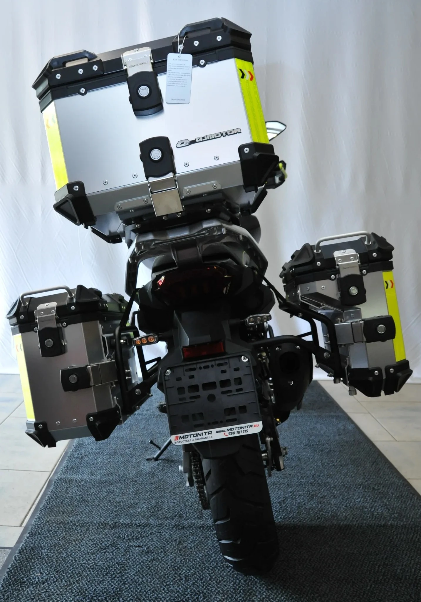 Suzuki V-strom QJMotor SVT 650 ПРОМОЦИЯ 3 Алиминиеви куфара, снимка 16 - Мотоциклети и мототехника - 54855874