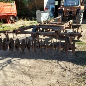 Трактор Болгар 80 с дискова брана, снимка 13