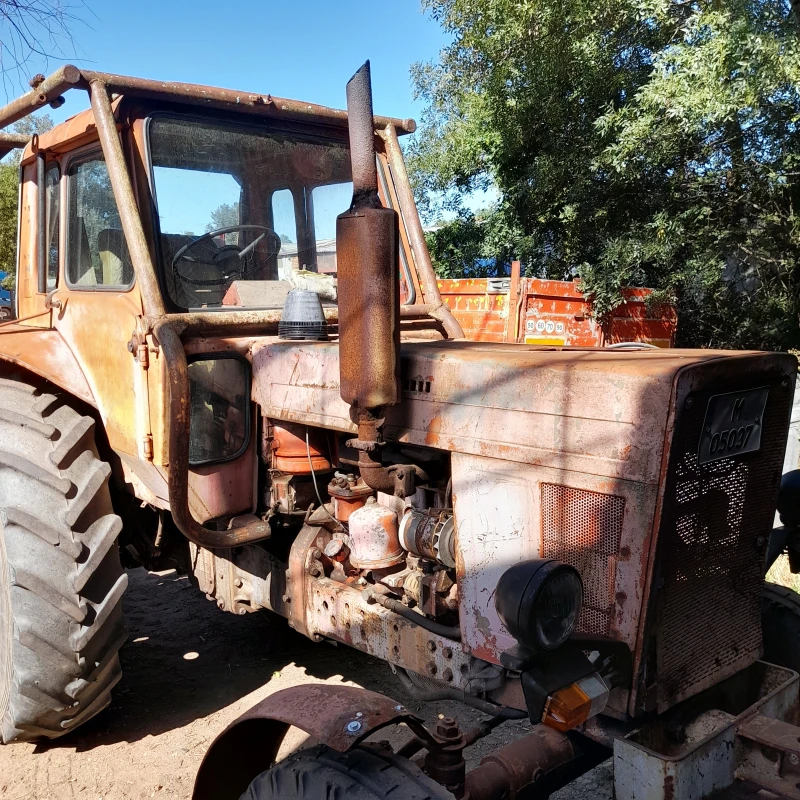 Трактор Болгар 80 с дискова брана, снимка 2 - Селскостопанска техника - 53433643