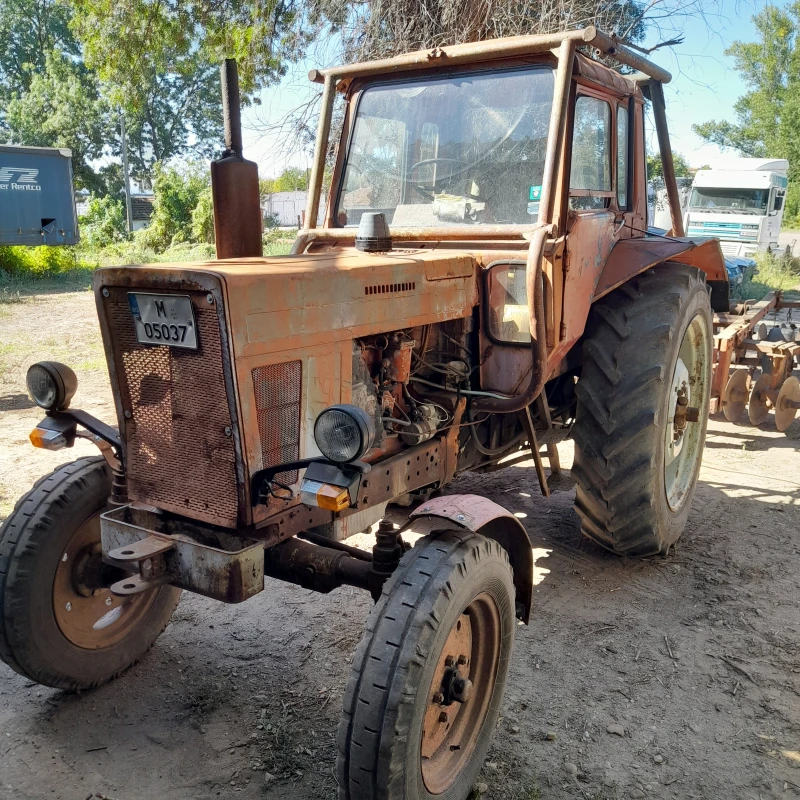 Трактор Болгар 80 с дискова брана