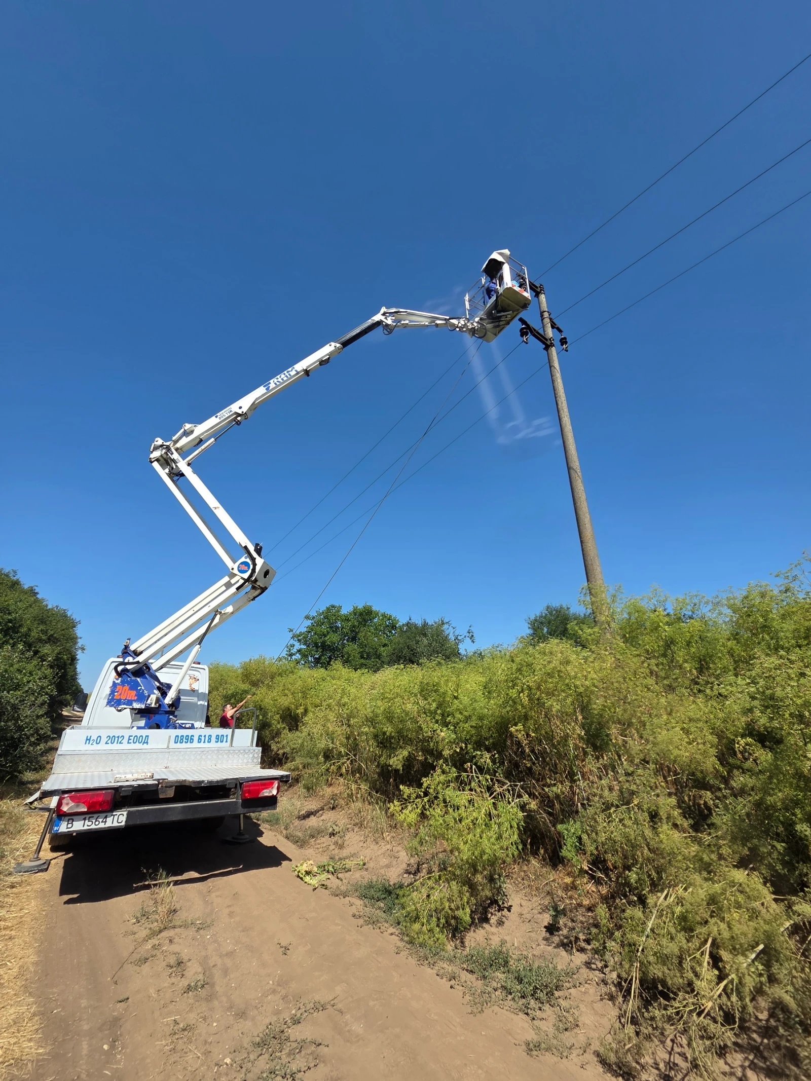 Автовишка Mercedes-Benz, снимка 1