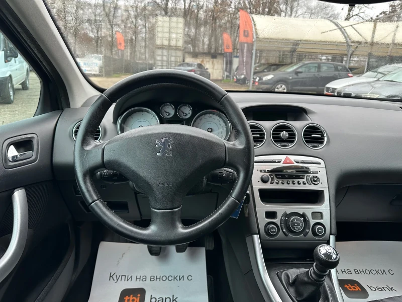 Peugeot 308 1.6 HDI, снимка 12 - Автомобили и джипове - 52796041