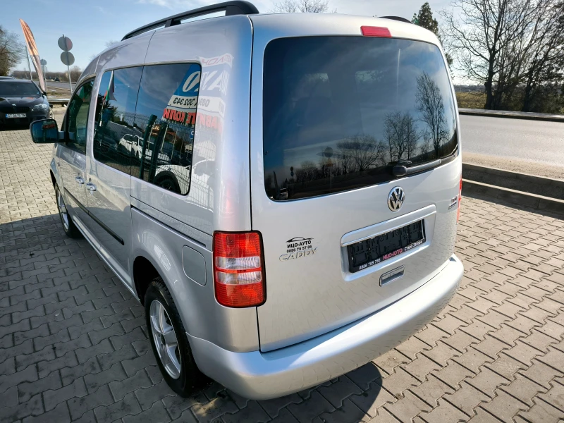 VW Caddy Т.D.i-105k.c.ПЪТНИЧЕСКО, КЛИМА, ЕВРО 5В!, снимка 4 - Автомобили и джипове - 53476908