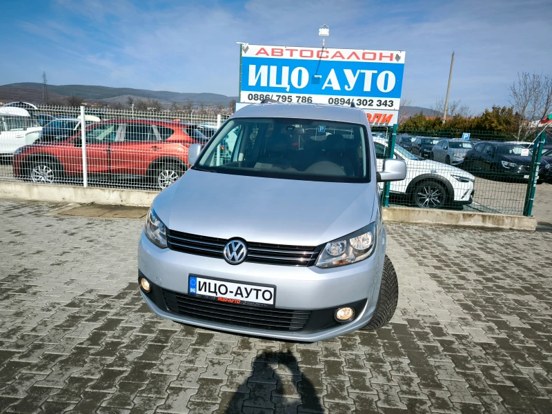 VW Caddy Т.D.i-105k.c.ПЪТНИЧЕСКО, КЛИМА, ЕВРО 5В!
