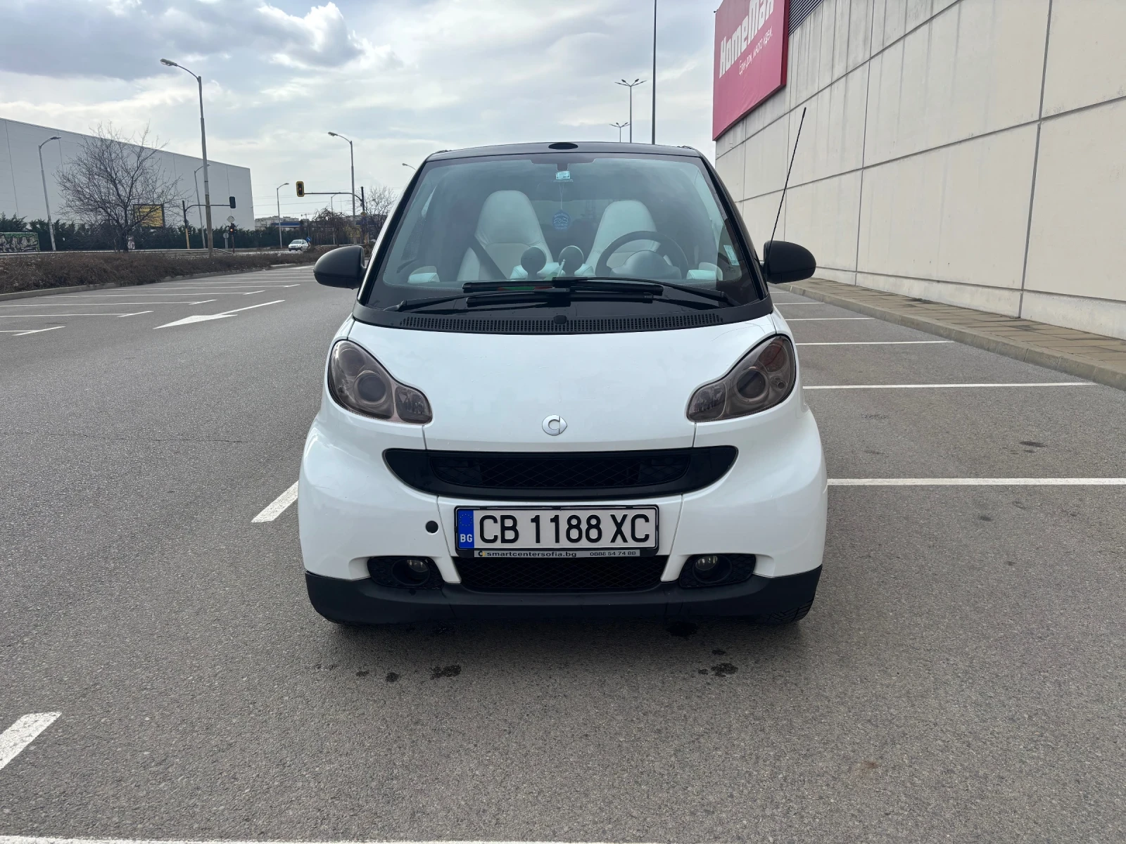 Smart Fortwo 800cdi Turbo Автоматик Кабрио Климатик ТОП - изображение 2