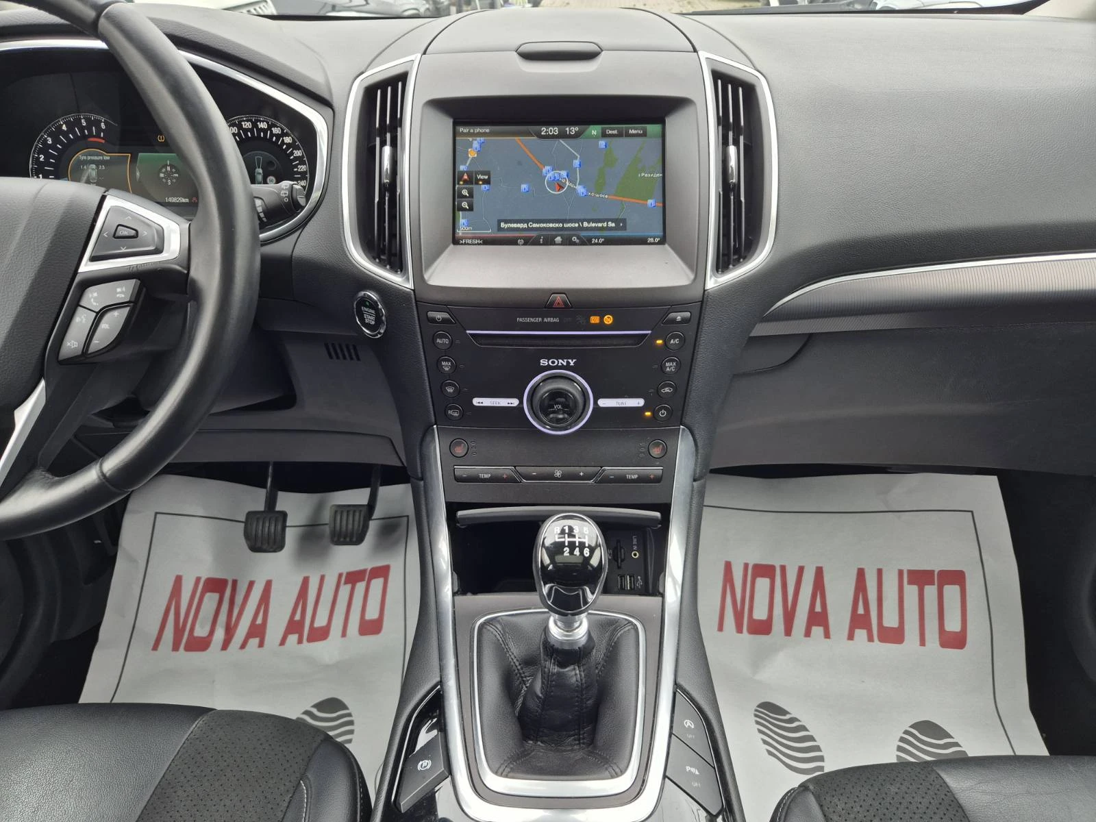 Ford Galaxy 2.0D-7 МЕСТА-TITANIUM-149.000км СУПЕР СЪСТОЯНИЕ  - изображение 10
