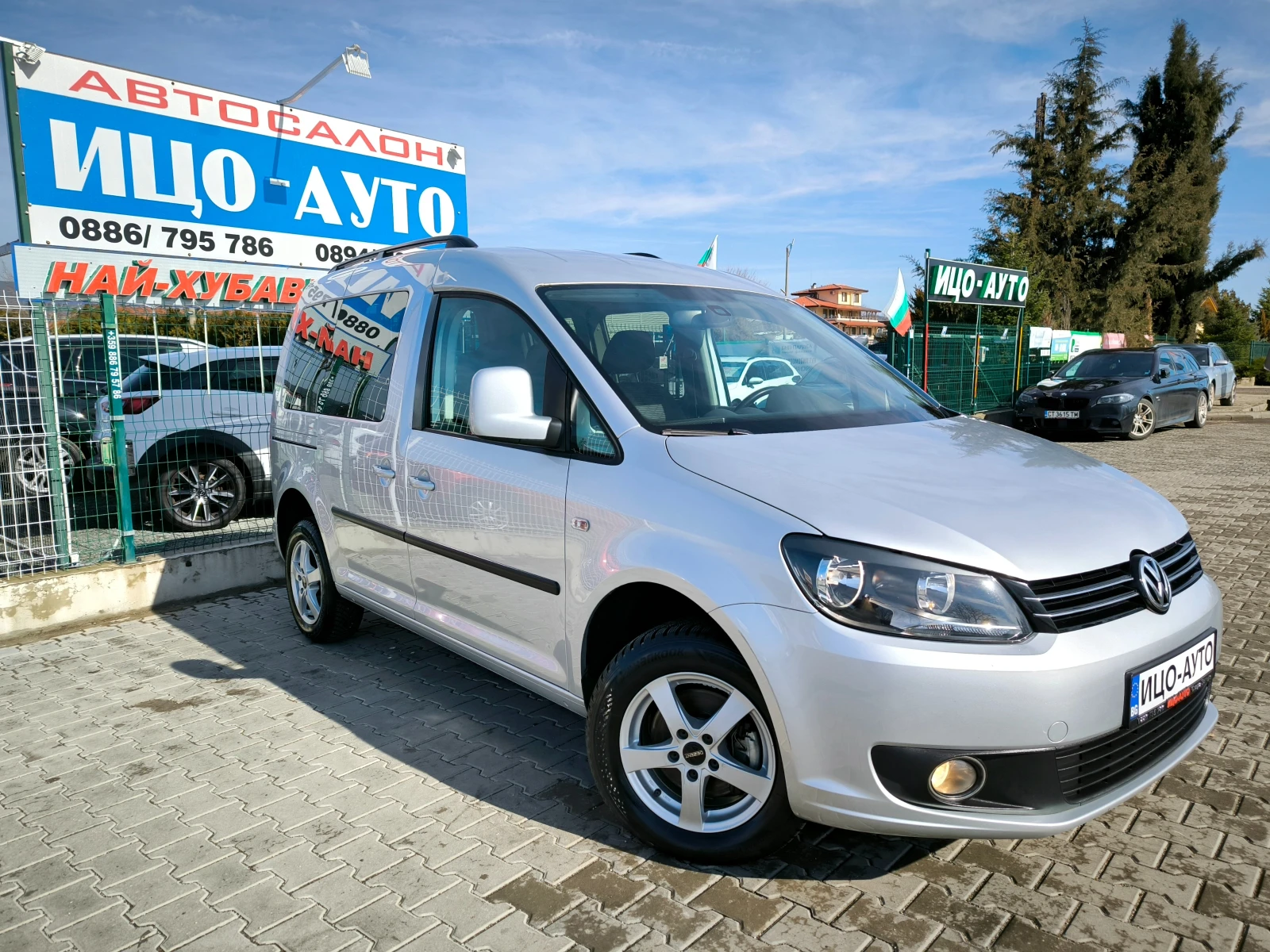 VW Caddy �.D.i-105k.c.����������, �����, ���� 5�! | Mobile.bg � ����������� 8