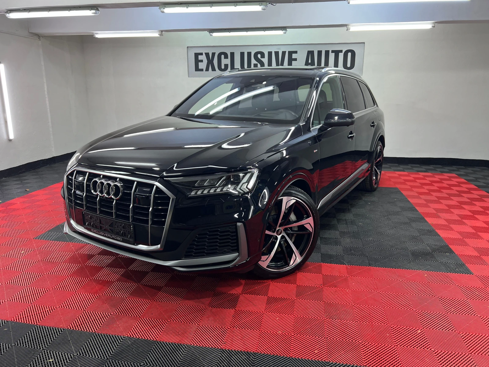 Audi Q7 55TFSI e S line* B&O Adv* ACC* HuD - [1] 