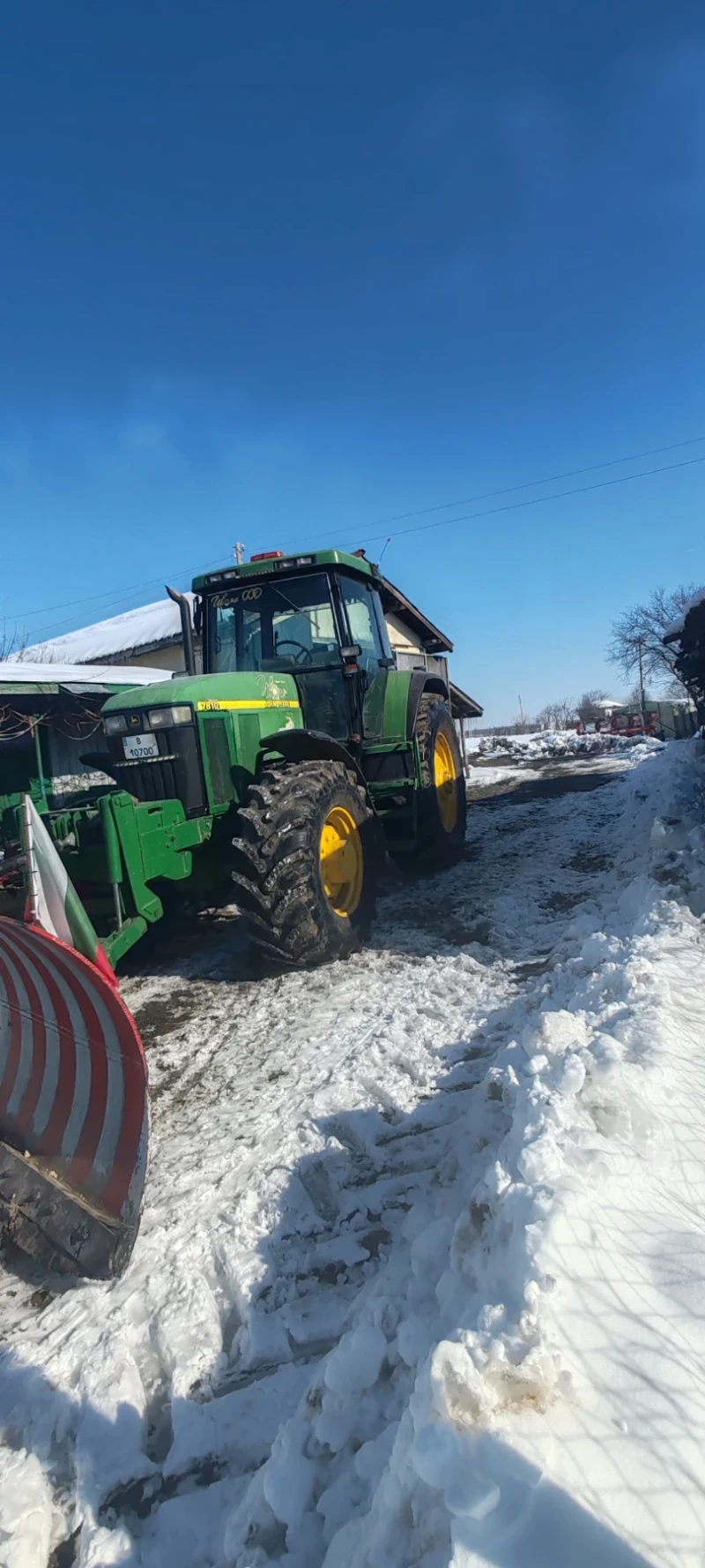 Трактор John Deere 7810, снимка 2 - Селскостопанска техника - 49259891